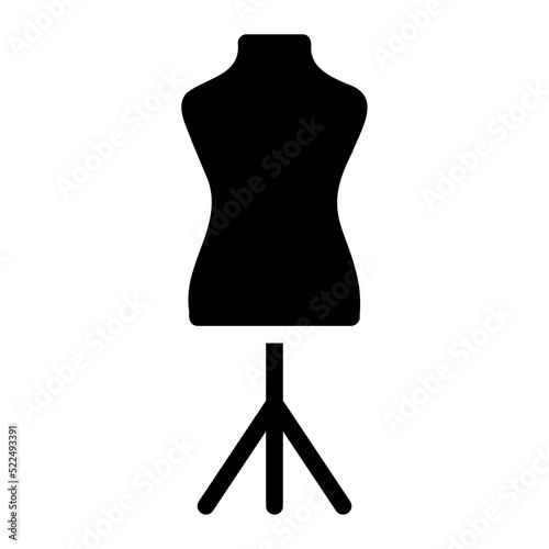 mannequin glyph icon