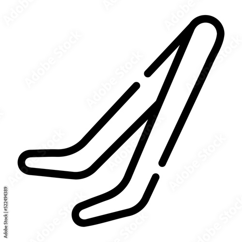 tweezer line icon