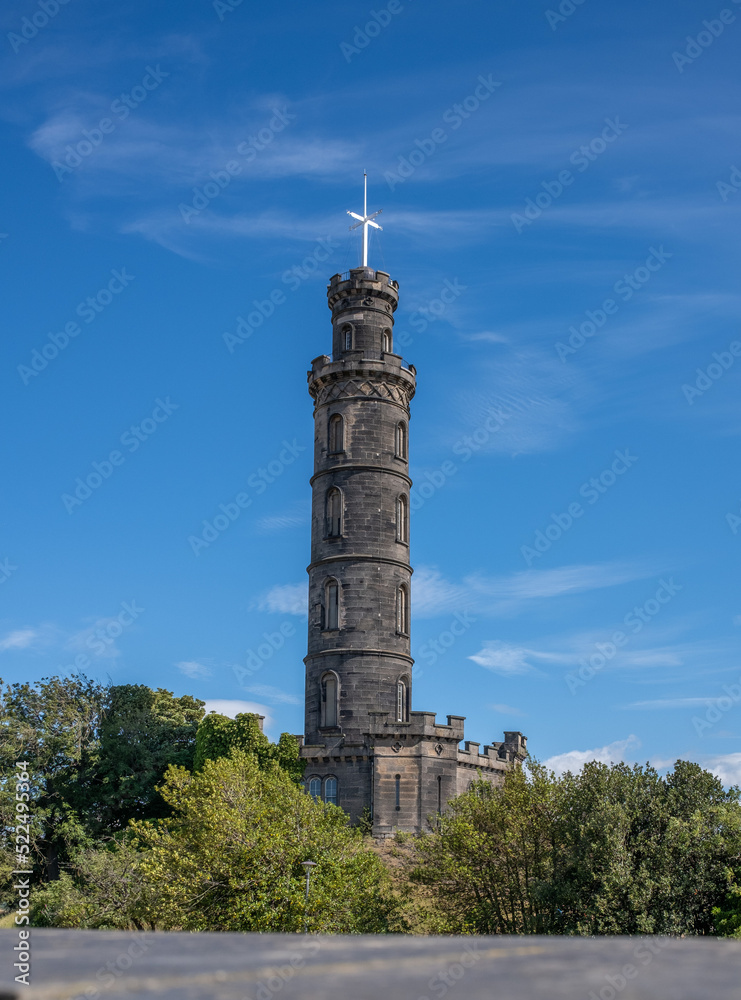 Nelson Monument on Calton Hill, Edinburgh