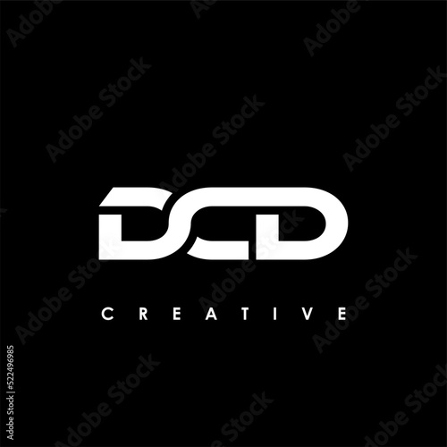 DCD Letter Initial Logo Design Template Vector Illustration photo
