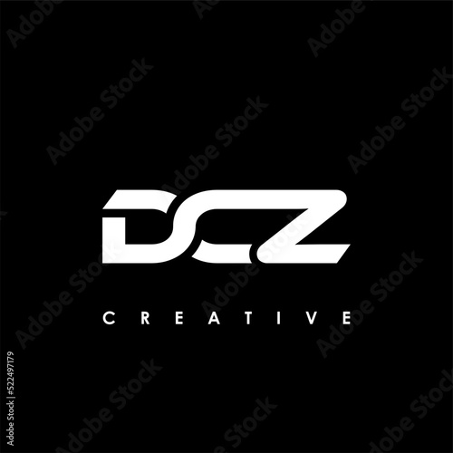 DCZ Letter Initial Logo Design Template Vector Illustration