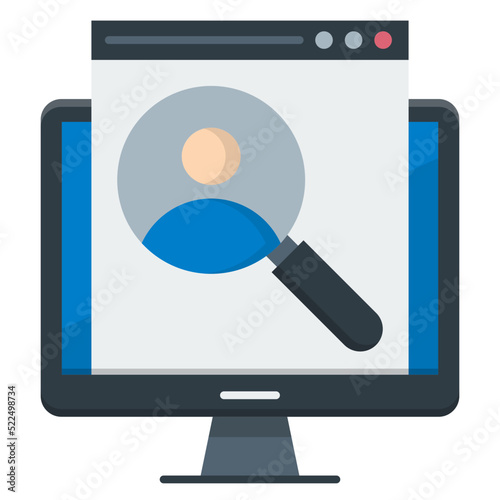 Searching information icon