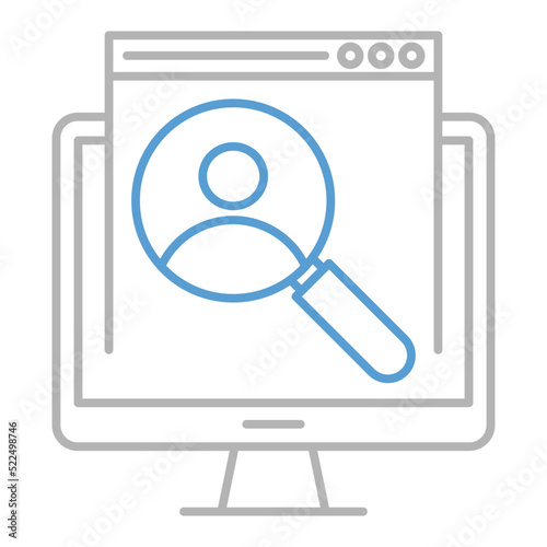 Searching information icon