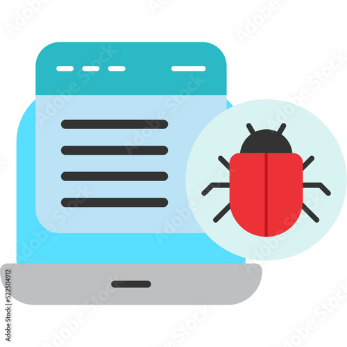 Website Bug Icon