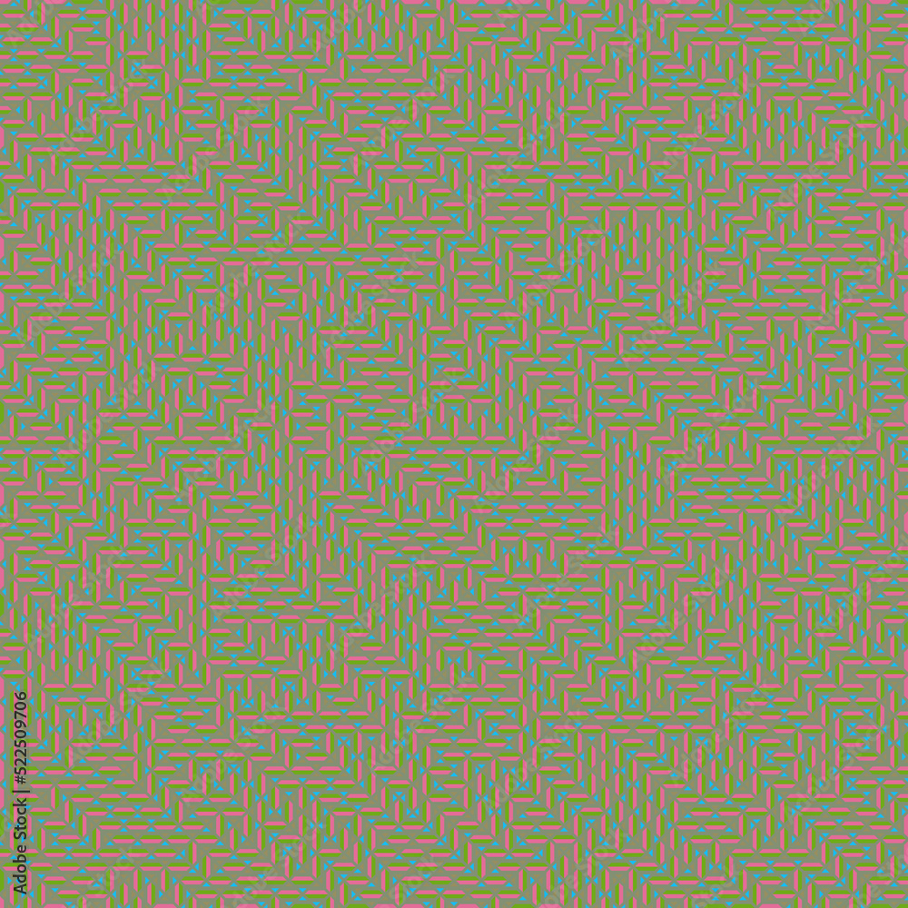 Color Rhombus tile tessellation pattern illustration Color Rhombus tile tessellation pattern illustration
