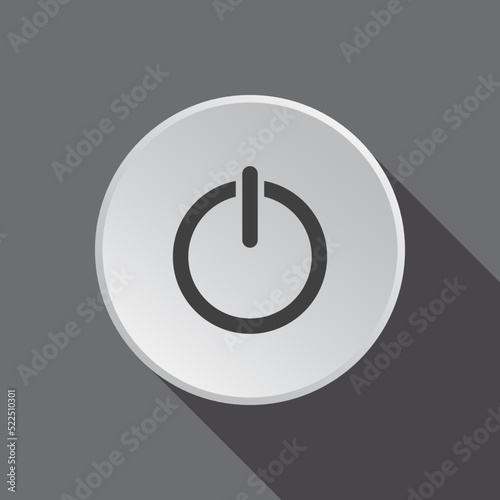 power button vector design