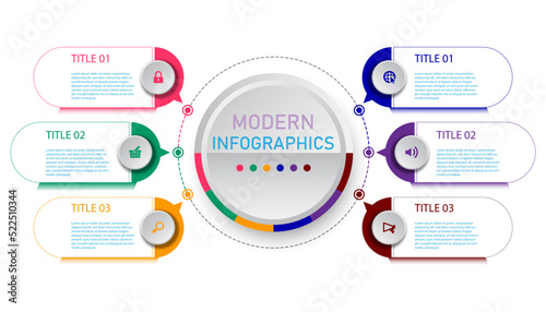 option infographic vector design