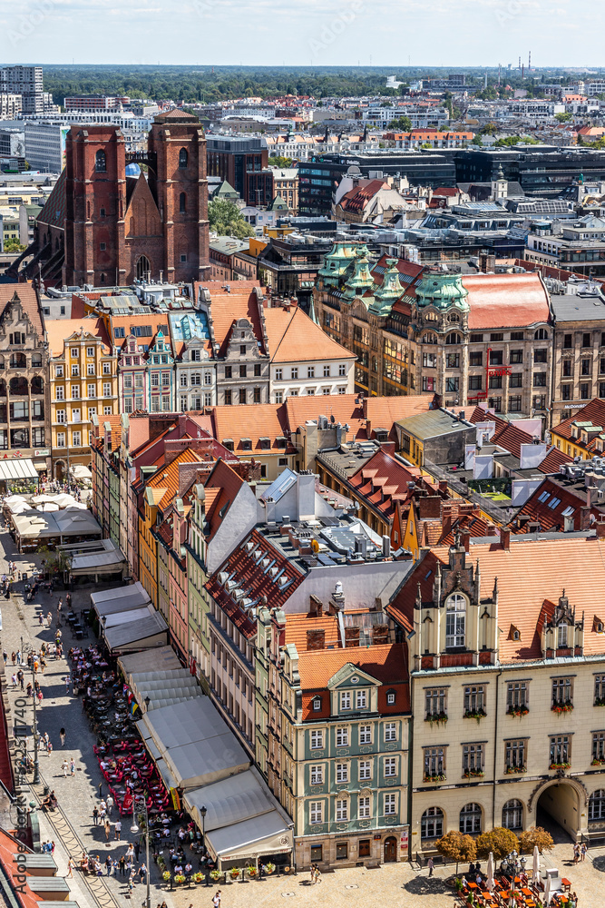 Obraz premium Wroclaw Square, Poland