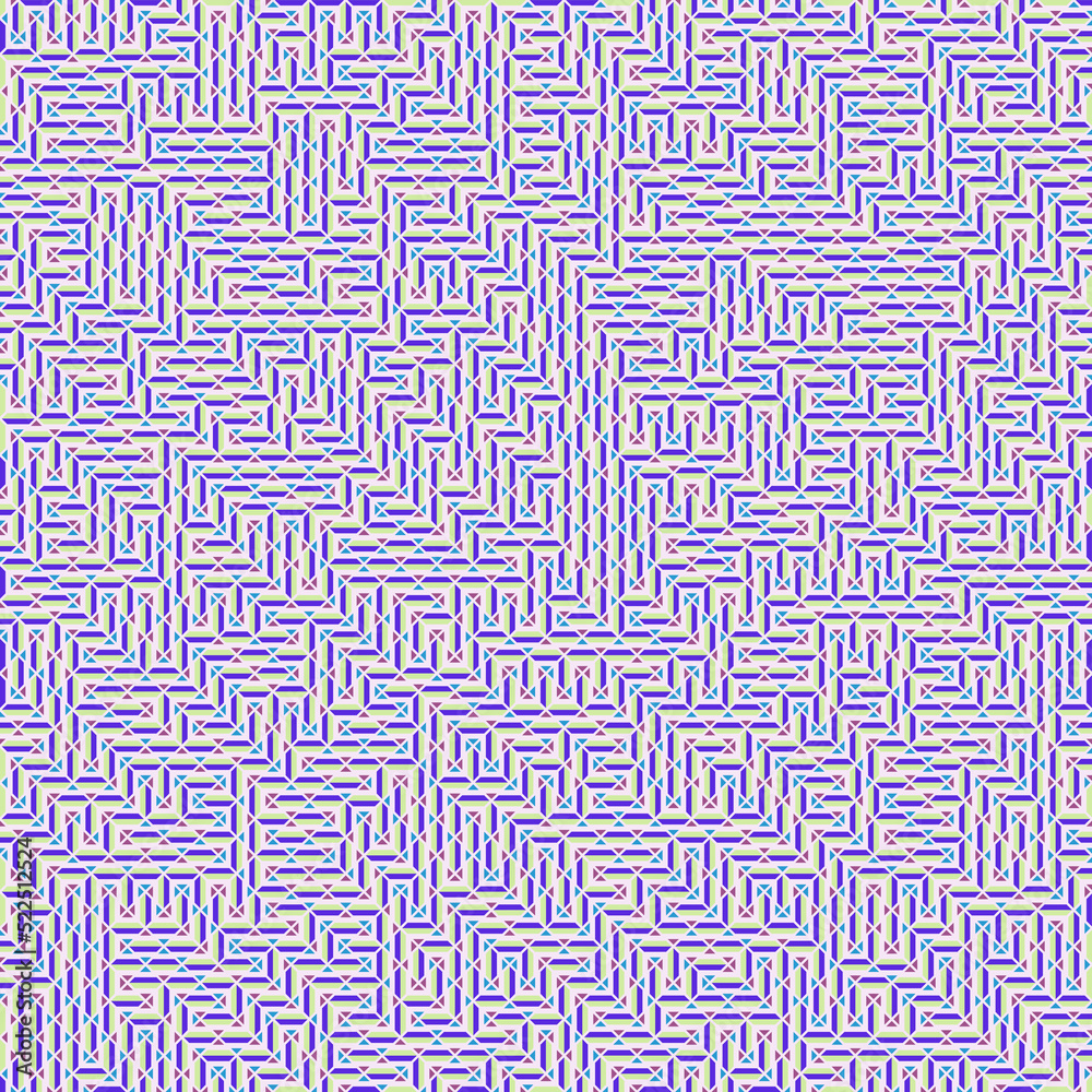 Color Rhombus tile tessellation pattern illustration Color Rhombus tile tessellation pattern illustration
