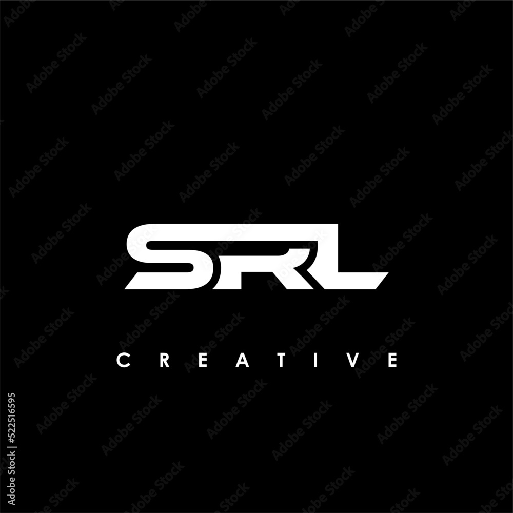 SRL Letter Initial Logo Design Template Vector Illustration SRL Letter Initial Logo Design Template Vector Illustration