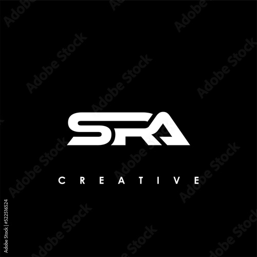 SRA Letter Initial Logo Design Template Vector Illustration photo