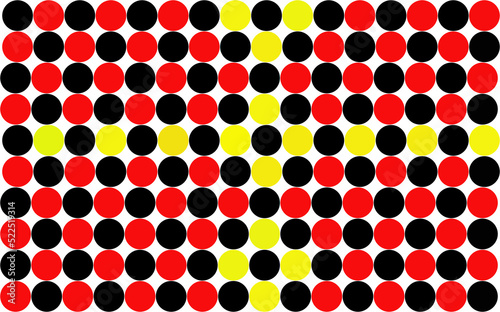 red black circle background simple arrangement