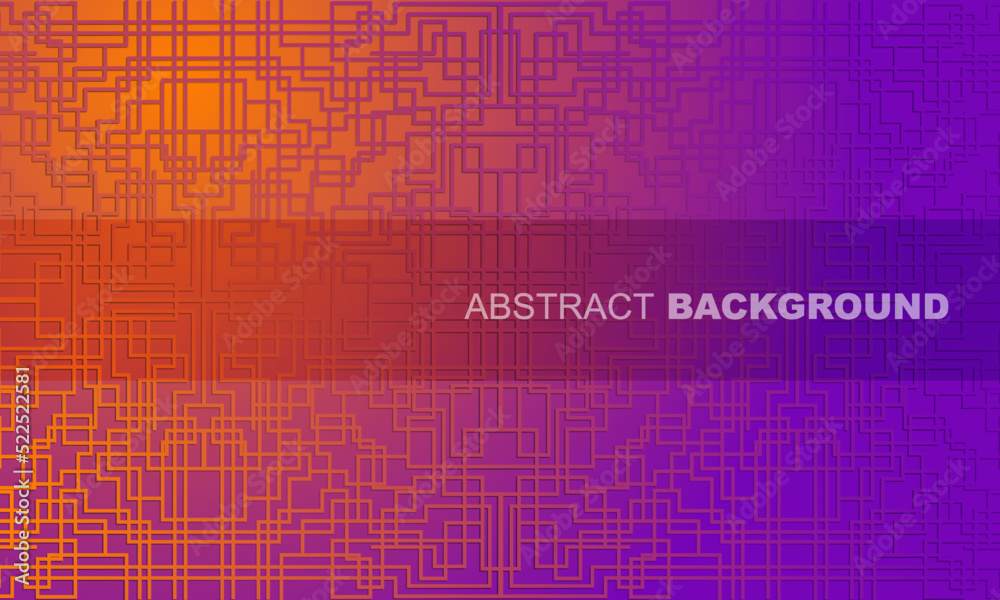 Geometric seamless pattern with gradient color Geometric seamless pattern with gradient color