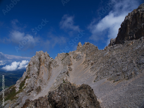 passeggiando in val di fiemme, trentino alto adige, italia photo