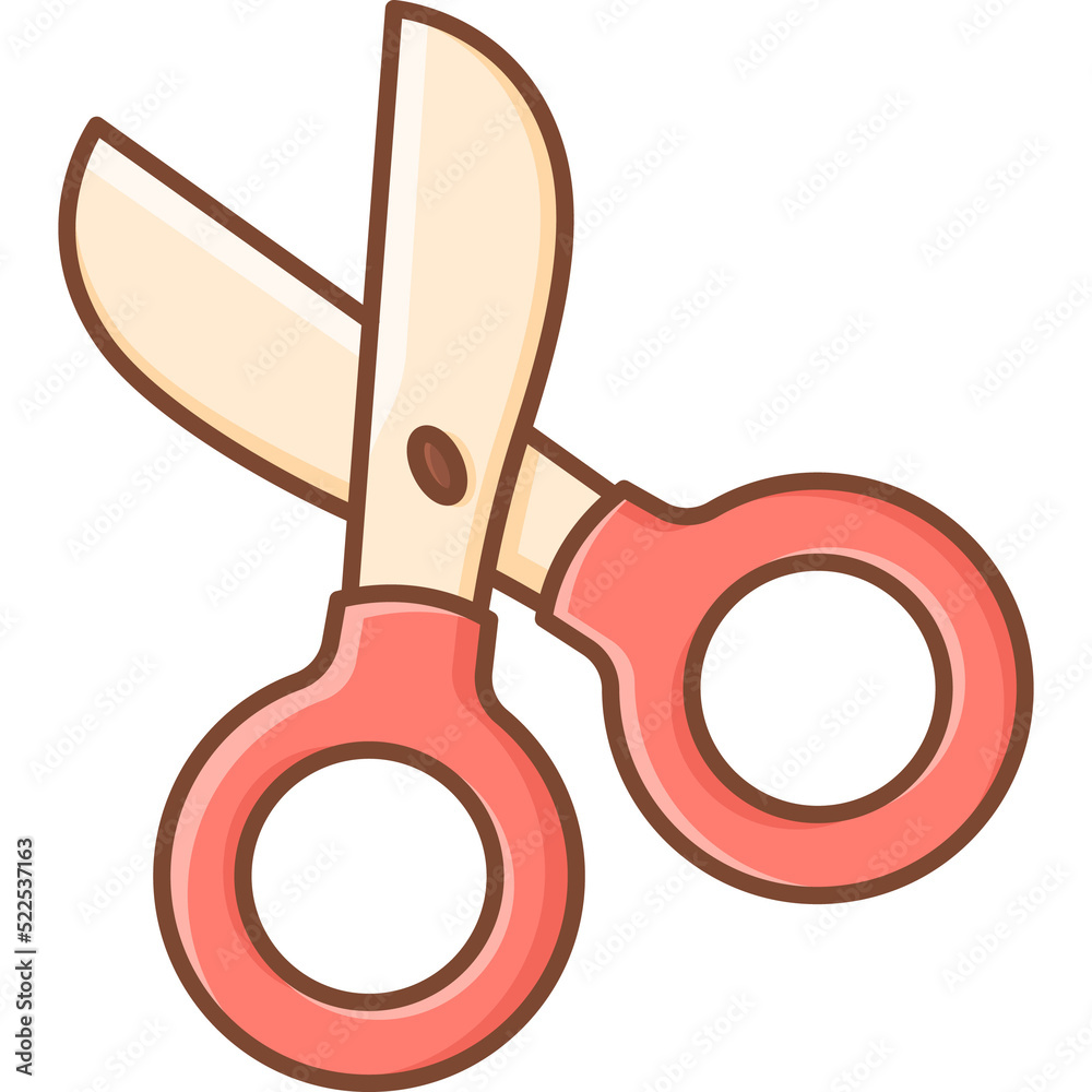 Cute Scissors Icon Cute Scissors Icon