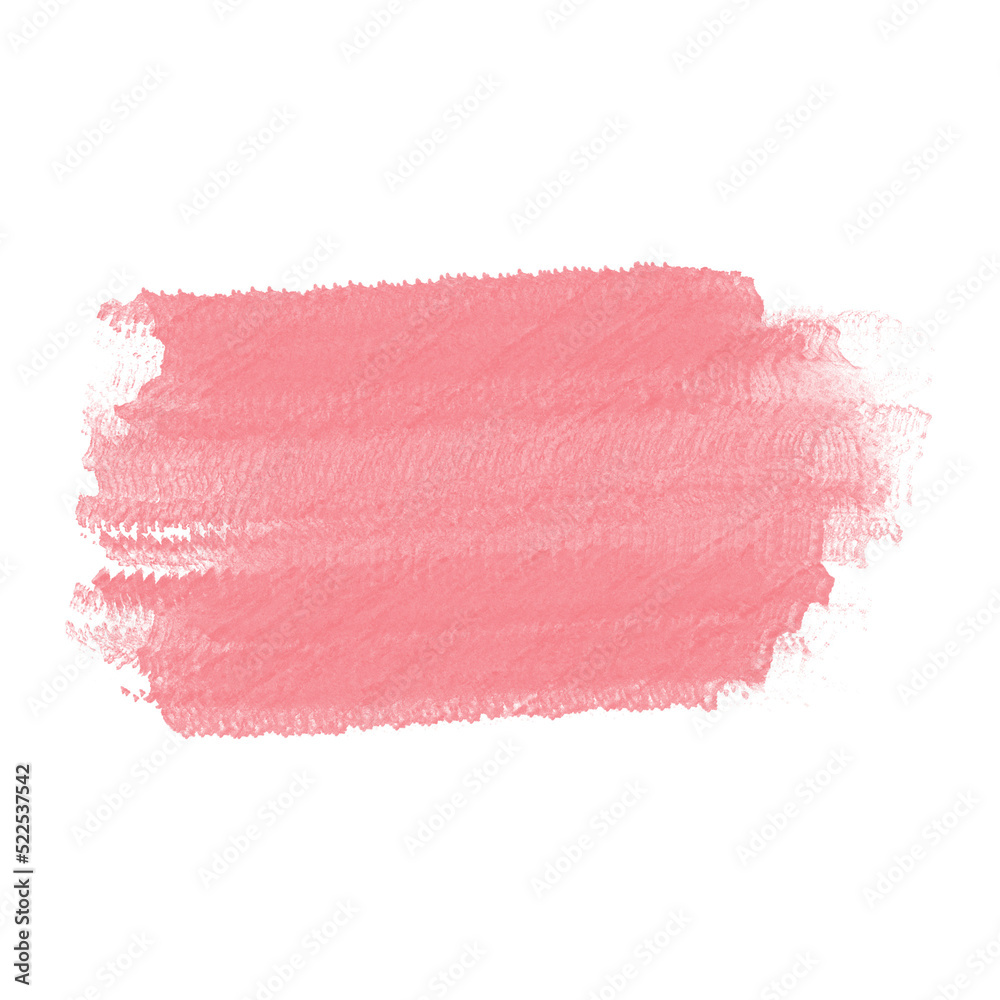 pink shape watercolor