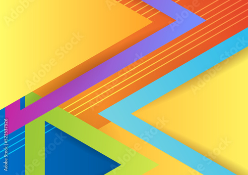 Modern colourful abstract background for presentation design