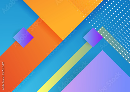 Modern colourful abstract background for presentation design