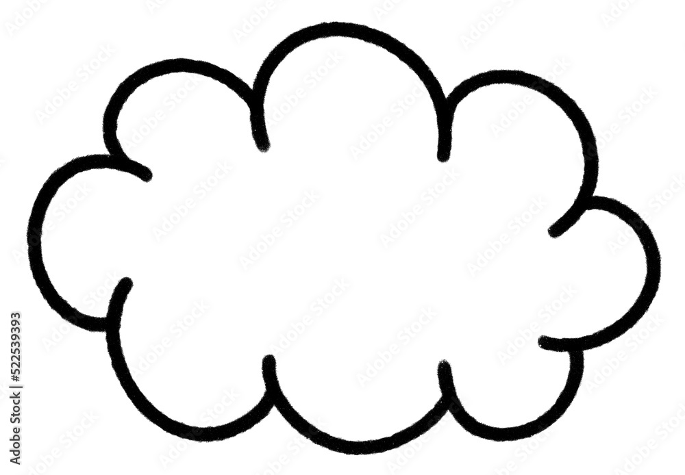 Cloud icon doodle line art weather sign. Cloud icon doodle line art weather sign.