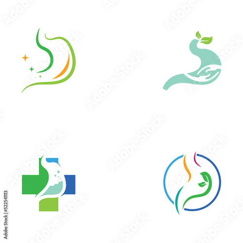 stomach care icon designs