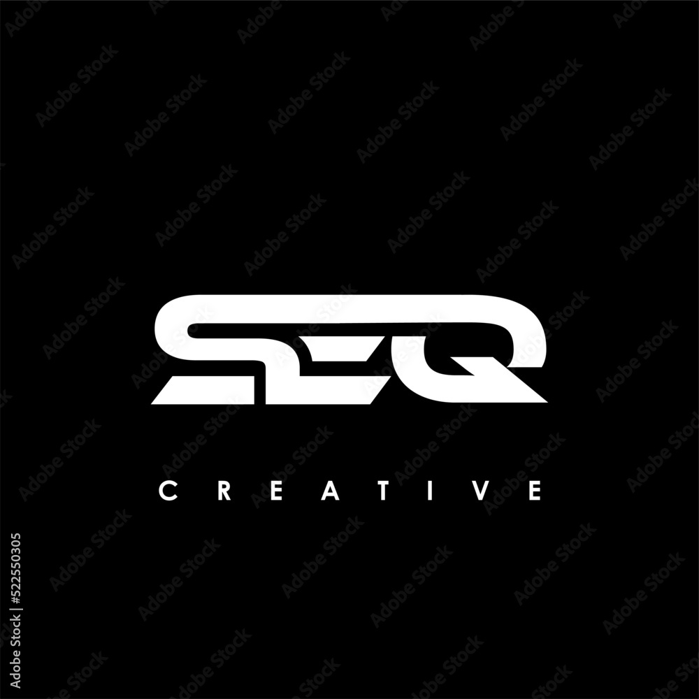 SEQ Letter Initial Logo Design Template Vector Illustration SEQ Letter Initial Logo Design Template Vector Illustration