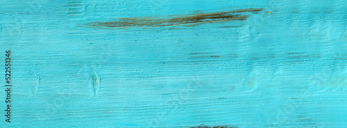 Vintage blue wood background texture. Old painted wood. Blue abstract background, banner