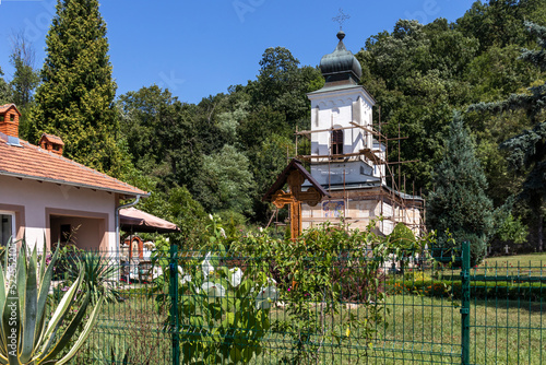 Milkov (Milkovo) Monastery near town of Crkvenac, Serbia photo