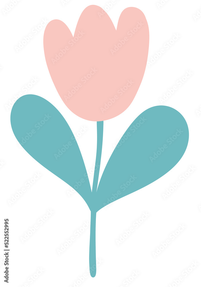 Tulip flat icon Tulip flat icon
