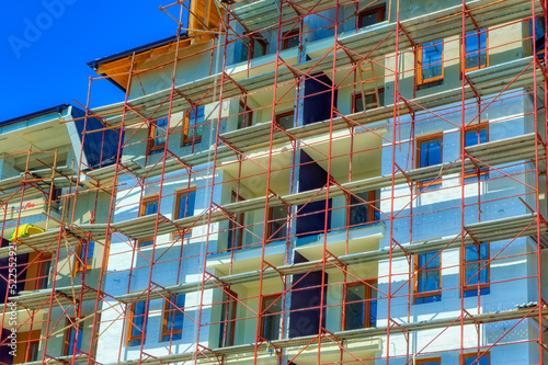  Building under construction at Zlatibor, Serbia. photo