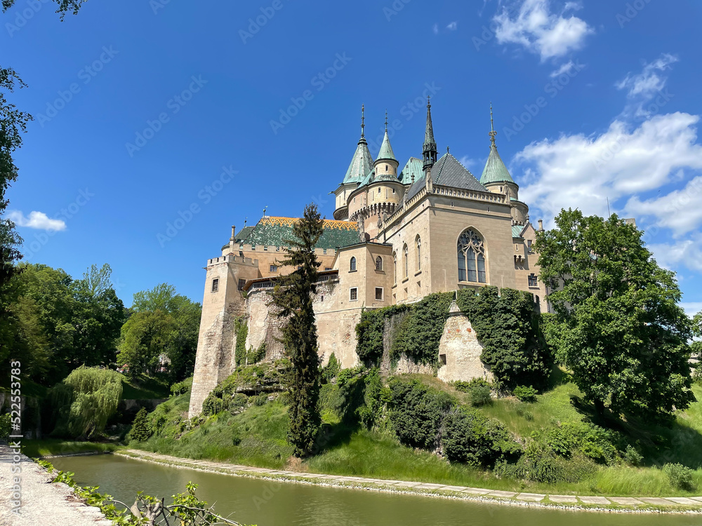 Fototapeta premium beckov castle spa in slovakia