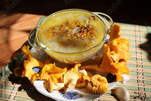 soup with mushroom