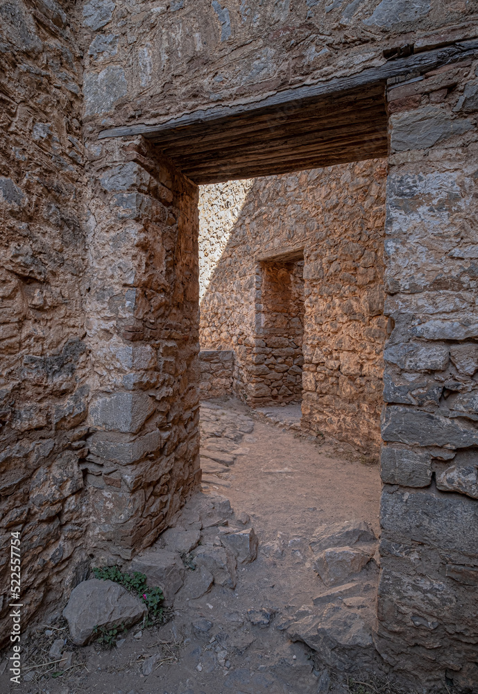 The Castle of Palamidi, the best well-maintained huge castle, the Venetian fortifications architectural masterpice, located in Nafplio on the crest of a 216m cliff, Argolis, Peloponnese, Greece The Castle of Palamidi, the best well-maintained huge castle, the Venetian fortifications architectural masterpice, located in Nafplio on the crest of a 216m cliff, Argolis, Peloponnese, Greece