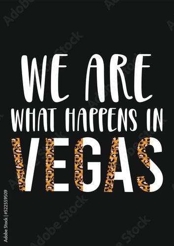 Las Vegas Half Leopard Print T-shirt