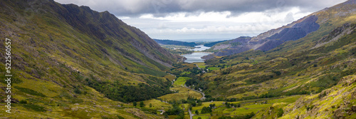 panorama of the mountains