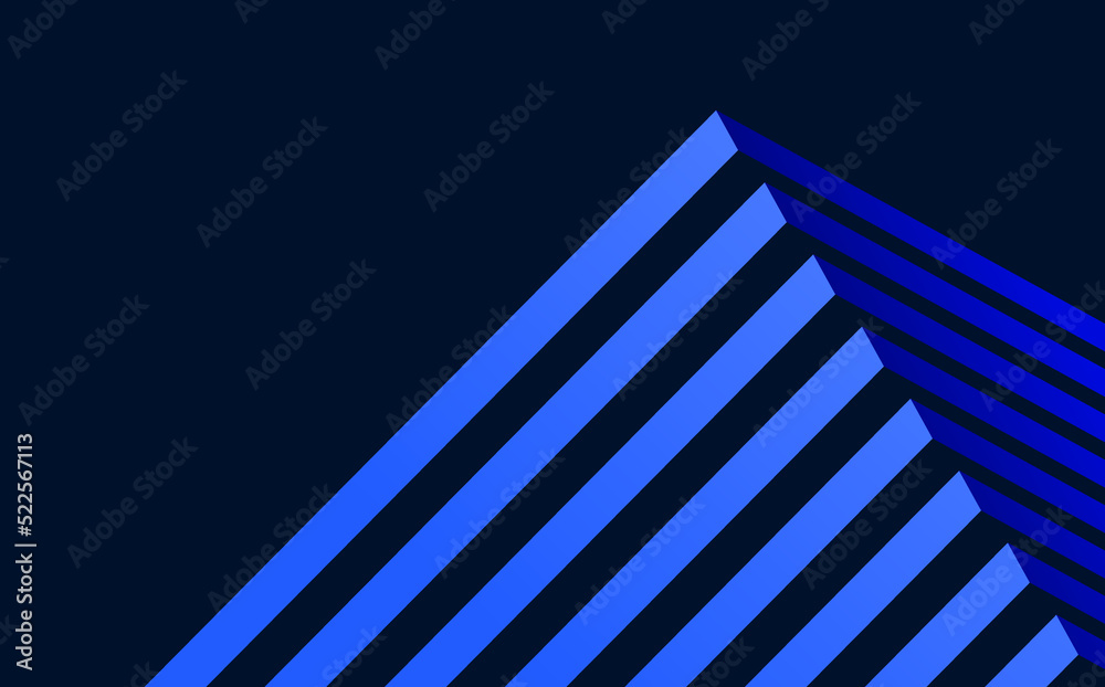 Abstract Blue Line Wallpaper Background 3D Geometric Abstract Blue Line Wallpaper Background 3D Geometric