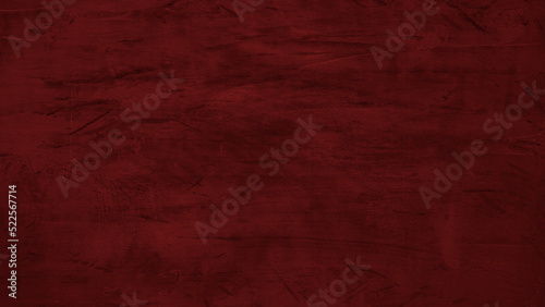 Dark abstract red scratched wooden wood wall texture background