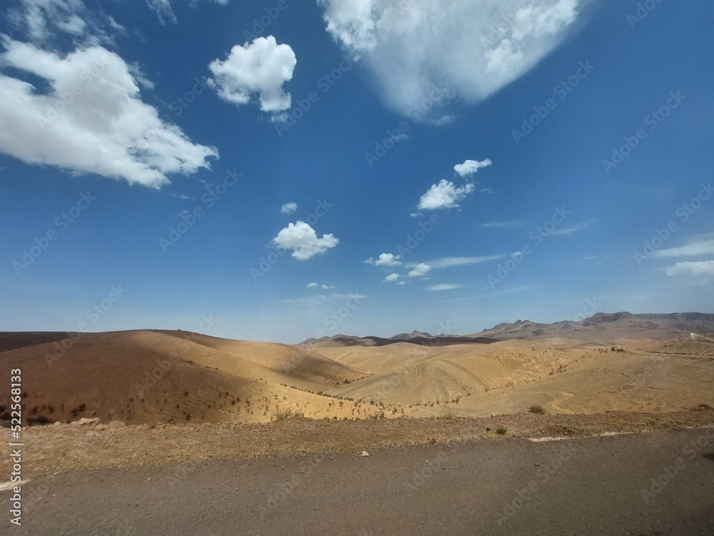 Tafraoute in southern morocco