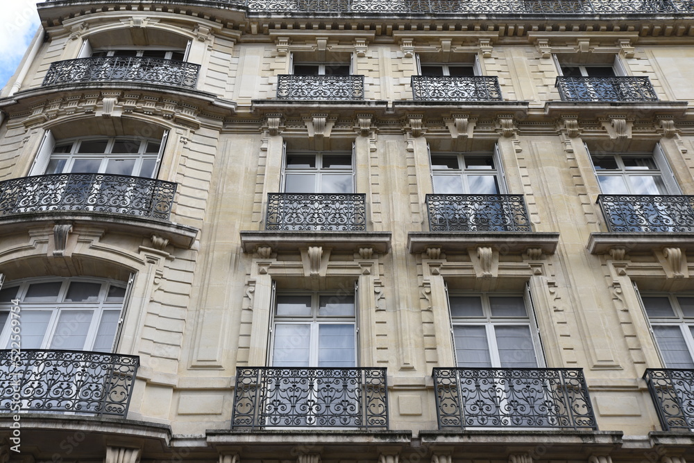 Bel immeuble à Paris. France