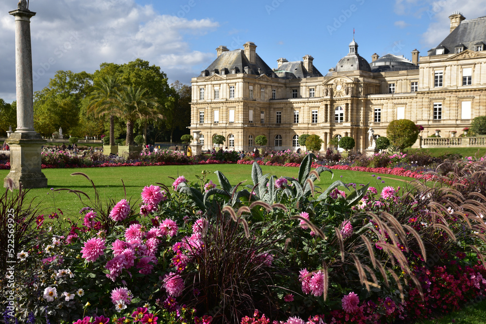 Jardin du Luxembourg à Paris. France