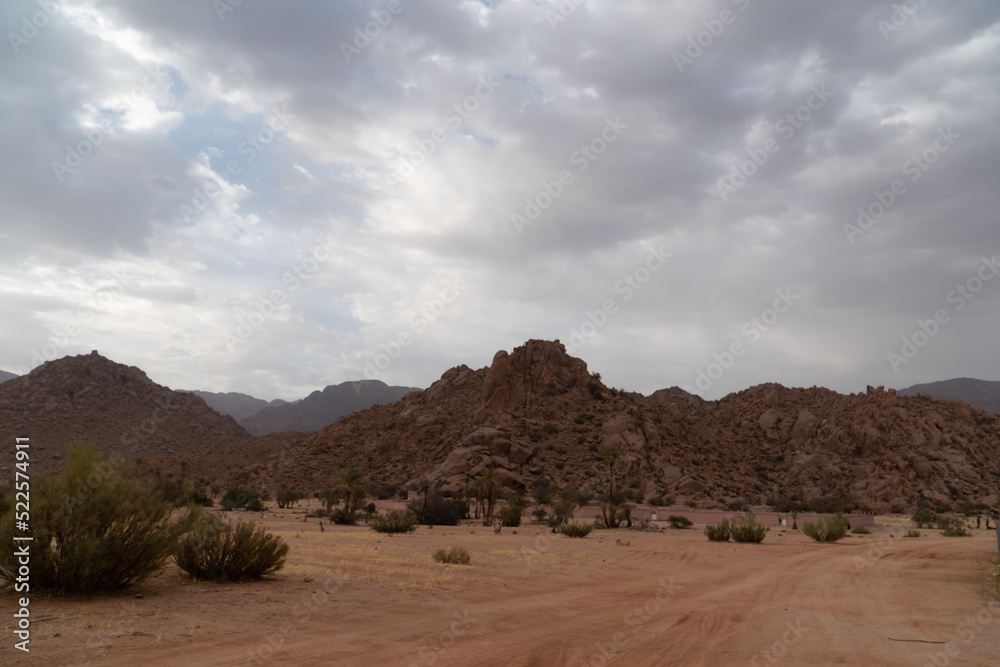 Fototapeta premium Landscape of Tafraoute, Morocco