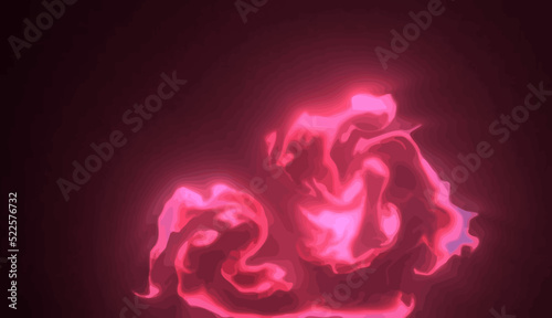 fluid paint background naturally