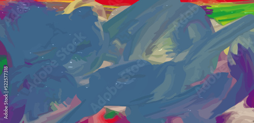 fluid paint background naturally