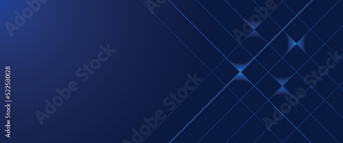 Blue abstract background with lines