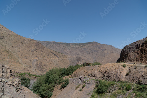 Panoramic view over imlil valley © Niklas