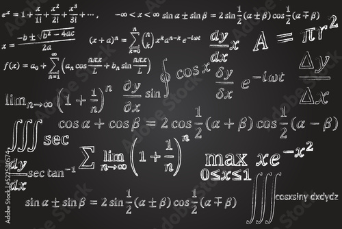 engineering formula background 