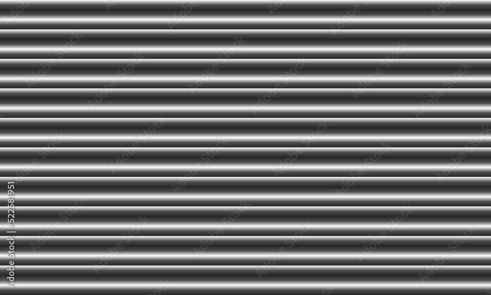 Horizontal metal stripes wallpaper pattern background