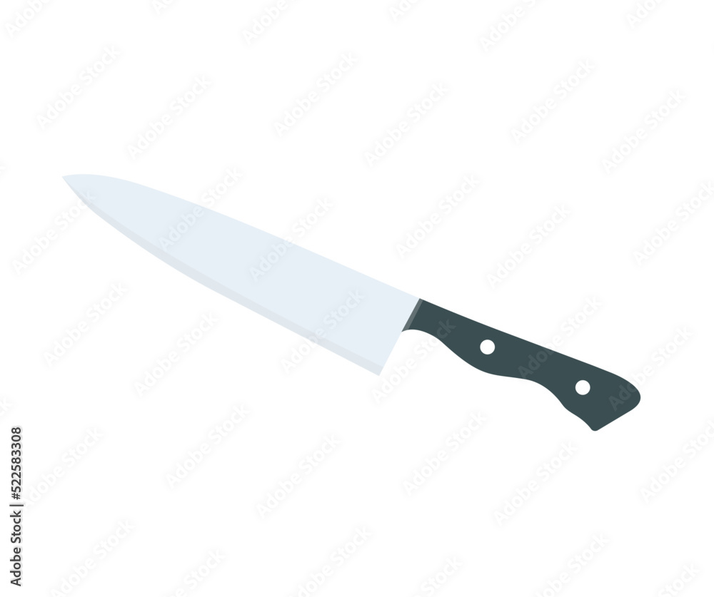 Chef's kitchen knife, steel kitchen knives logo design. Kitchen knive Utensil for cooking. vector design and illustration.
Chef's kitchen knife, steel kitchen knives logo design. Kitchen knive Utensil for cooking. vector design and illustration.