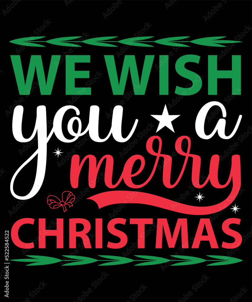 Santa's Little Helper Typography T-Shirt Design Santa's Little Helper Typography T-Shirt Design
