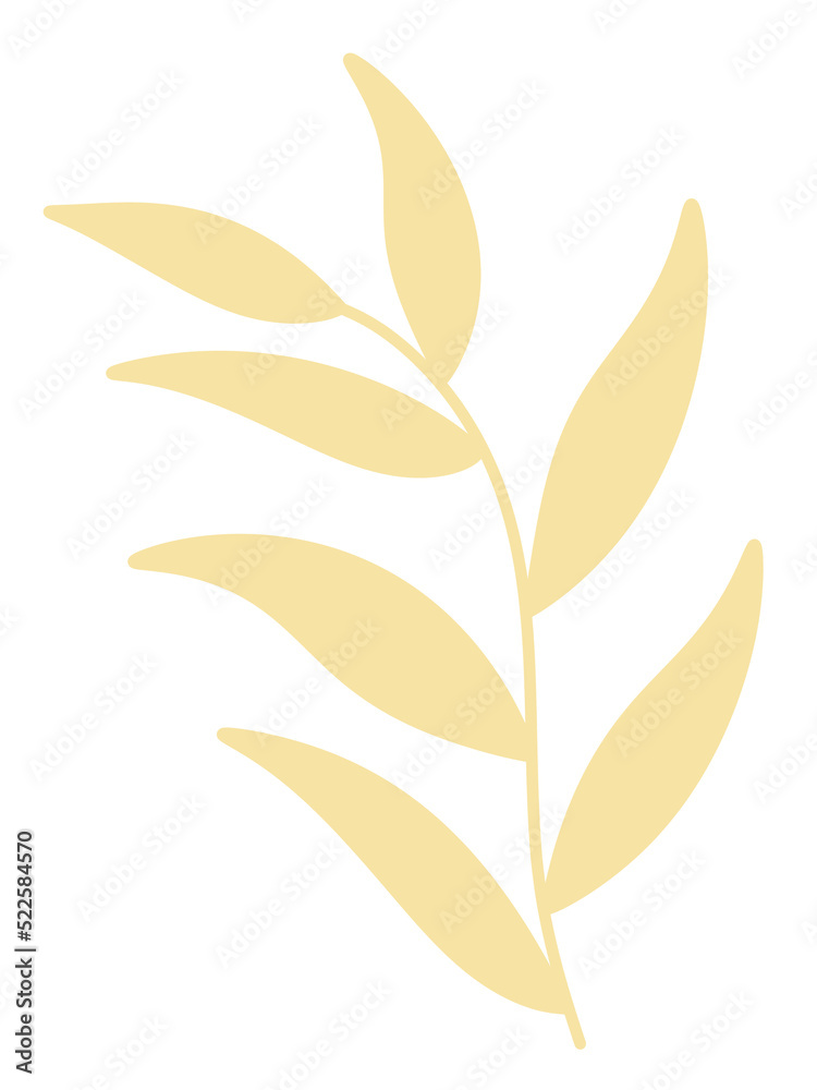 custom made wallpaper toronto digitalpastel tropical palm leaves