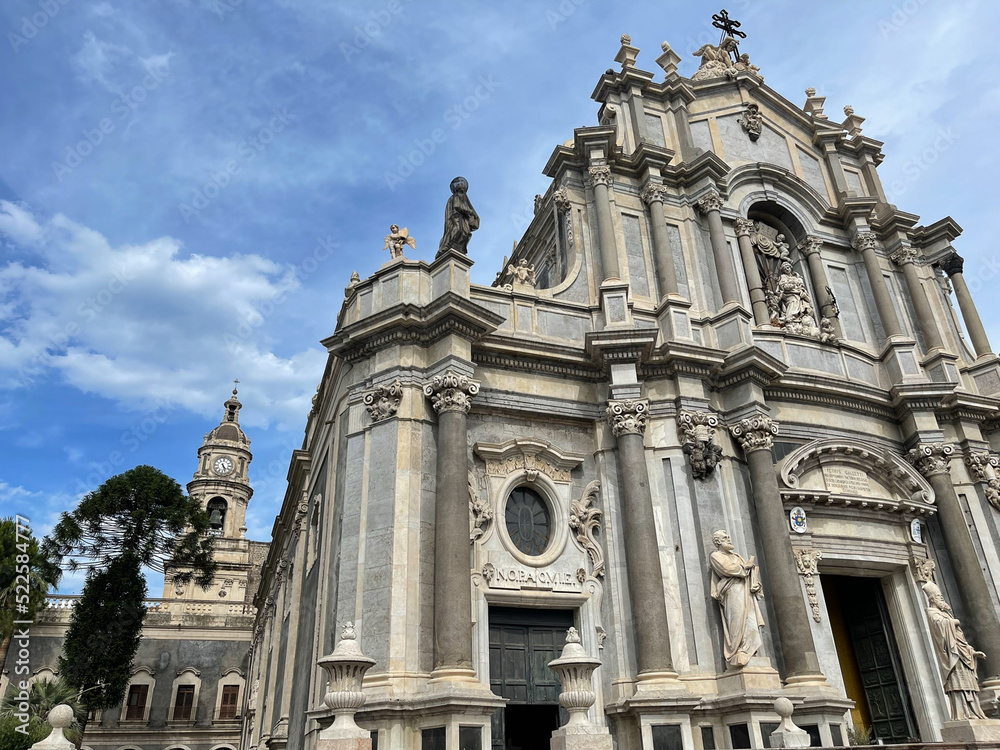 Duomo of Catania in Baroque style
